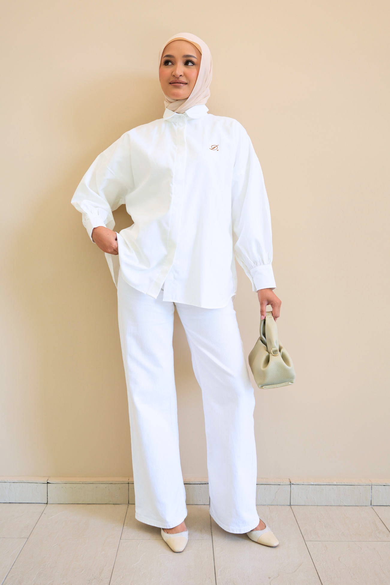 EASE Collection – White Blouse