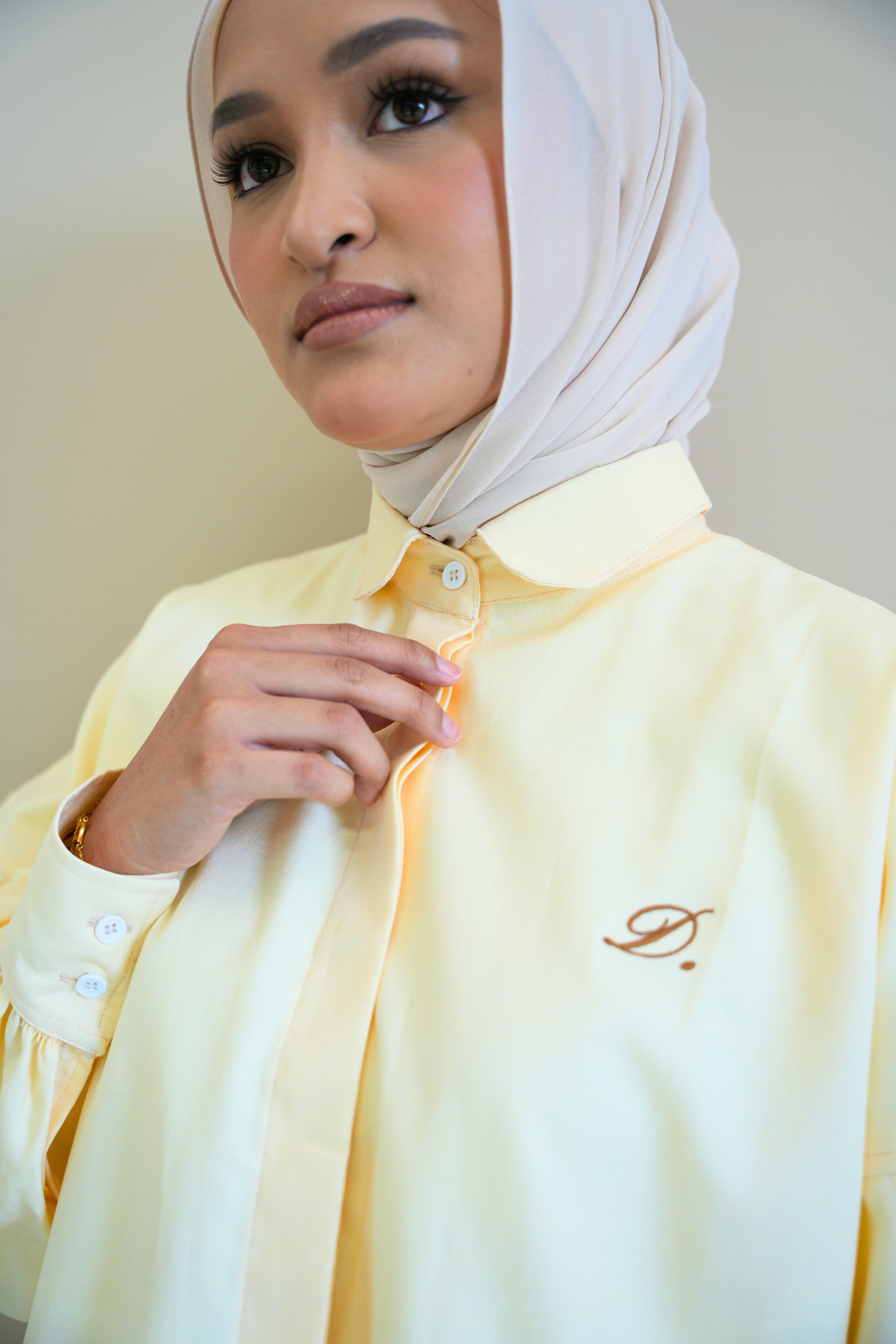 EASE Collection – Butter Yellow Blouse