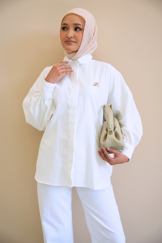 EASE Collection – White Blouse