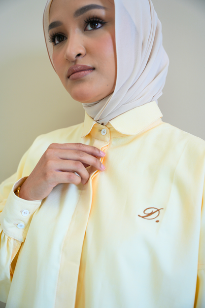EASE Collection – Butter Yellow Blouse