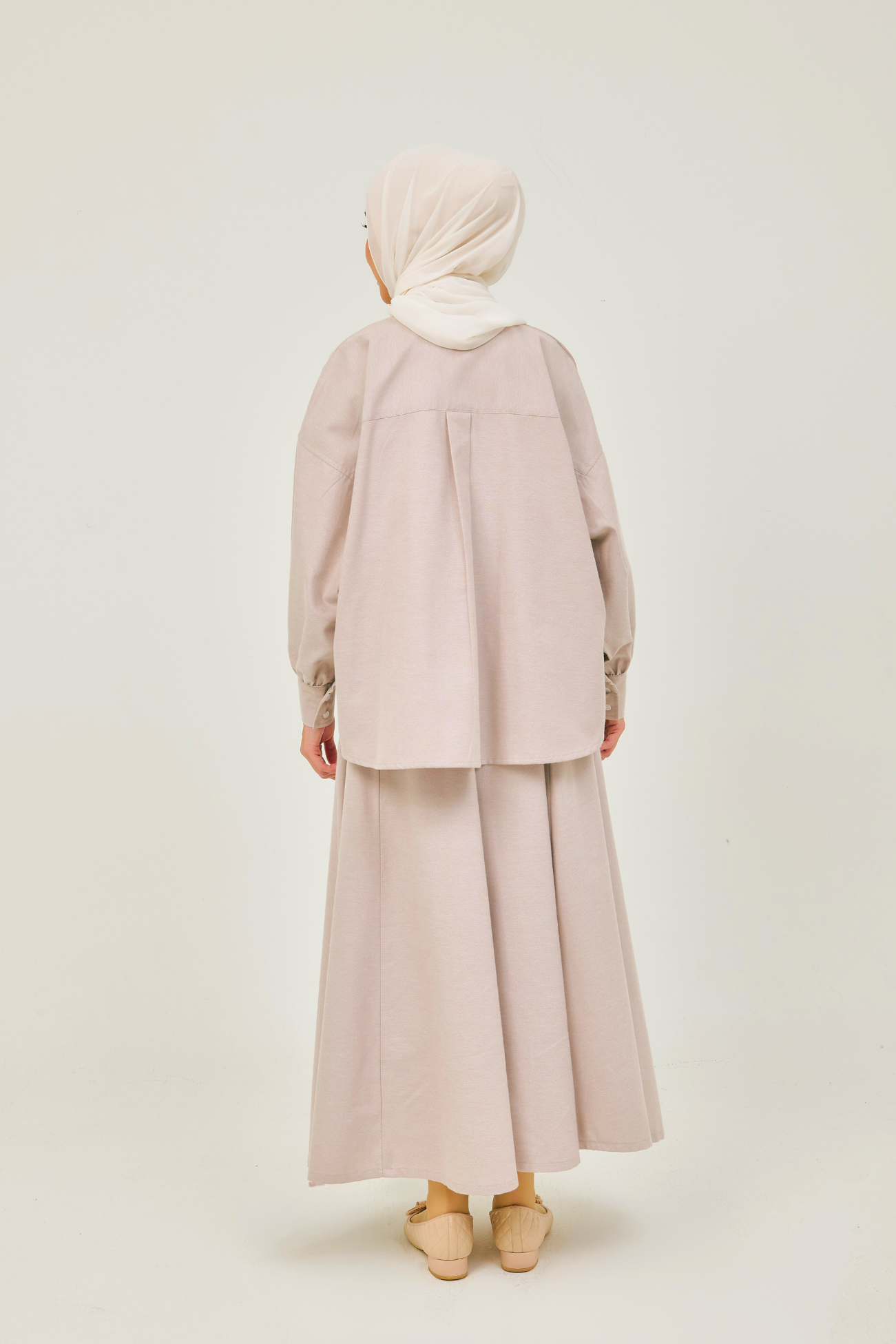 EASE Collection – Taupe Blouse