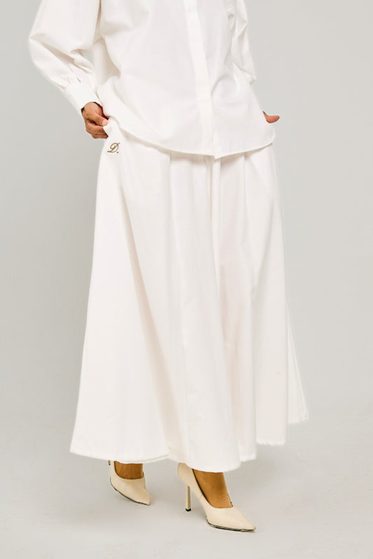 EASE Collection – White Skirt